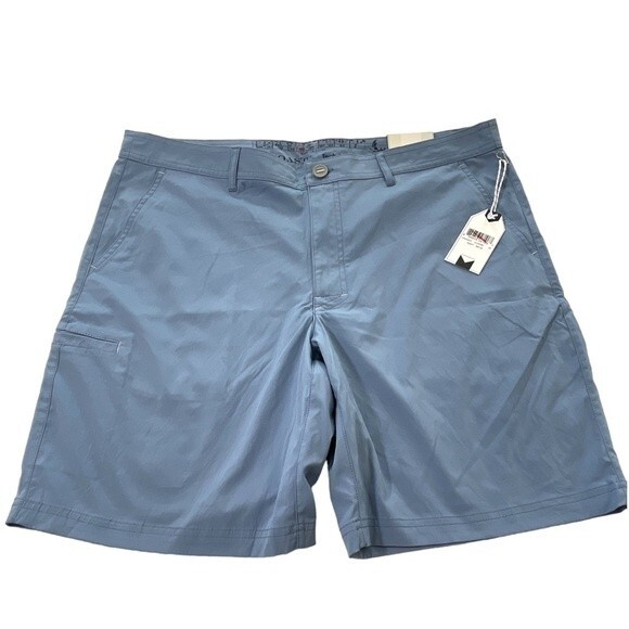 NWT COAST Apparel Men’s Tech Shorts Size 36 Blue - Picture 1 of 11